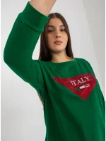 Halenka VI BZ model 17913862 tmavě zelená - FPrice Halenka VI BZ model 17913862 tmavě zelená - FPrice