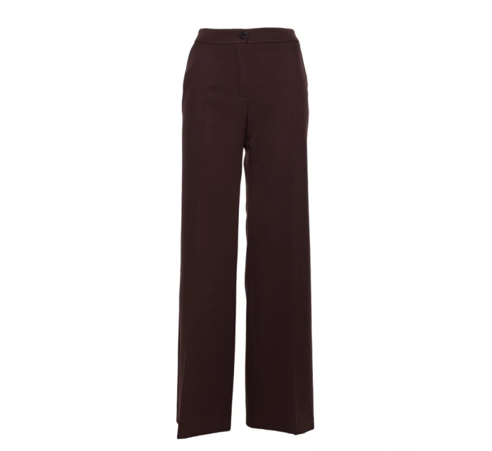 model 21296005 Široké kalhoty hnědé - Moe