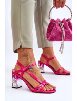 Sandály na podpatku  model 179864 Step in style