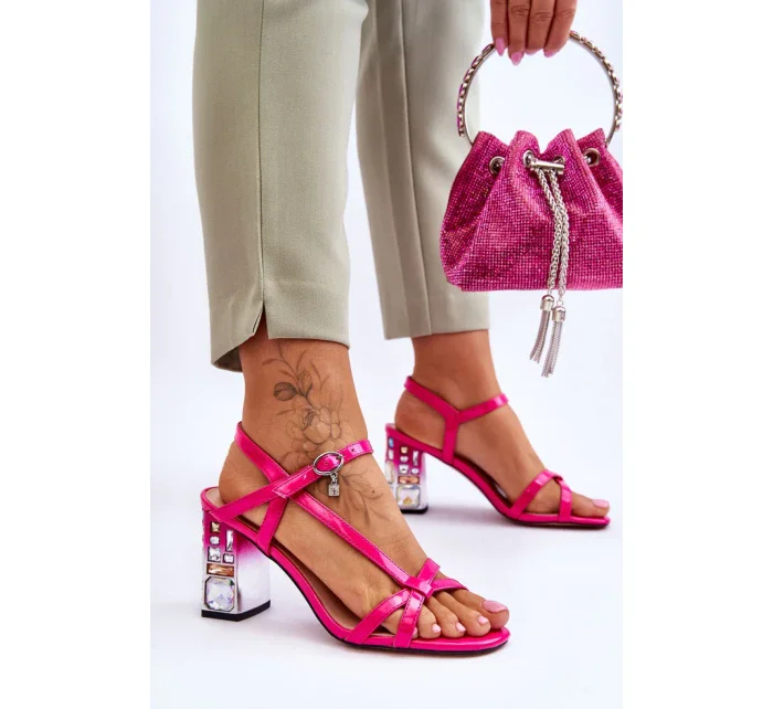 Sandály na podpatku  model 179864 Step in style