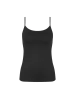 Sense Of Cotton Spaghetti Top - BLACK - TRIUMPH BLACK - TRIUMPH Sense Of Cotton Spaghetti Top - BLACK - TRIUMPH BLACK - TRIUMPH
