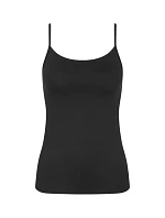 Dámské tílko Sense Of Cotton Spaghetti Top - BLACK - TRIUMPH BLACK - TRIUMPH