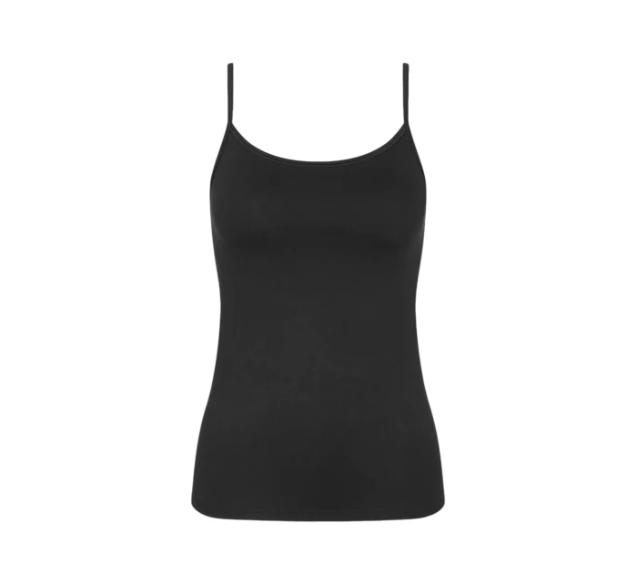 Sense Of Cotton Spaghetti Top - BLACK - TRIUMPH BLACK - TRIUMPH Sense Of Cotton Spaghetti Top - BLACK - TRIUMPH BLACK - TRIUMPH