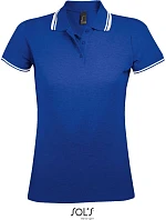 SOL'S Pasadena Women Dámské piqué polo 25.0578 royal blue/white