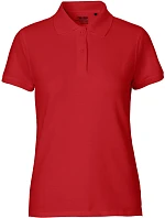 O Dámské piqué polo z bio bavlny red model 22503852 - Neutral O Dámské piqué polo z bio bavlny red model 22503852 - Neutral