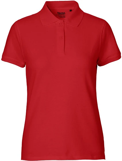 Neutral O 22980 Dámské piqué polo z bio bavlny 77.2280 red Neutral O 22980 Dámské piqué polo z bio bavlny 77.2280 red