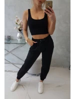 Souprava top+kalhoty černá Souprava top+kalhoty černá