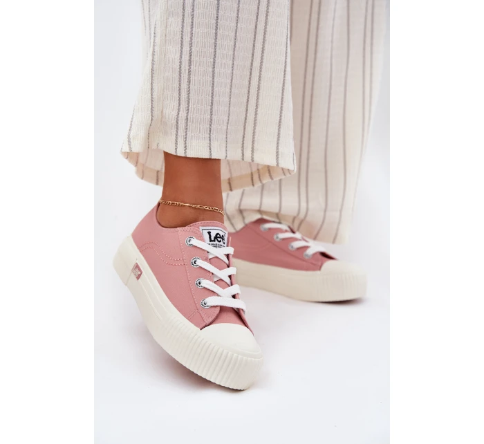 Dámské Tenisky Na Platformě Růžové ISLA C WOMEN LOW model 21695899 - Lee