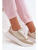 Dámské tenisky na platformě Béžové model 22074762 - GAP Dámské tenisky na platformě Béžové model 22074762 - GAP