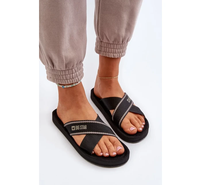 Dámské pantofle Big Star Black Dámské pantofle Big Star Black