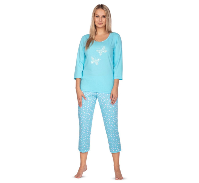 Dámské pyžamo model 19010028 blue plus - Regina