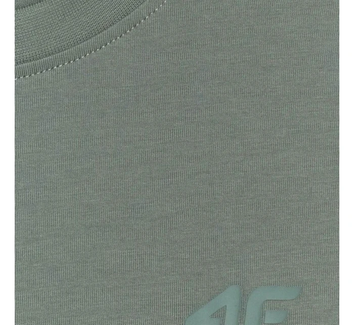 Pánské tričko 4F M2441 zelené 4FWAW25TTSHM2441 41S pánské