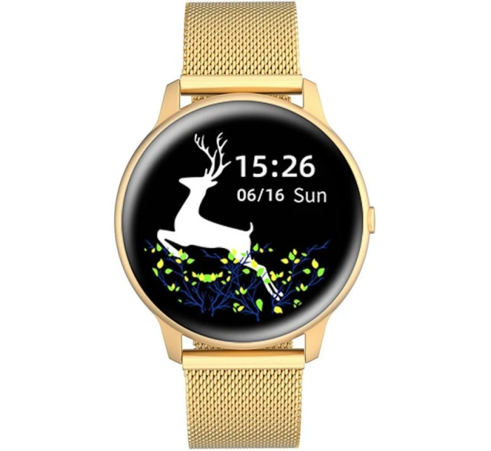 Dámské hodinky SMARTWATCH G.Rossi SW015-5 Gold Dámské hodinky SMARTWATCH G.Rossi SW015-5 Gold