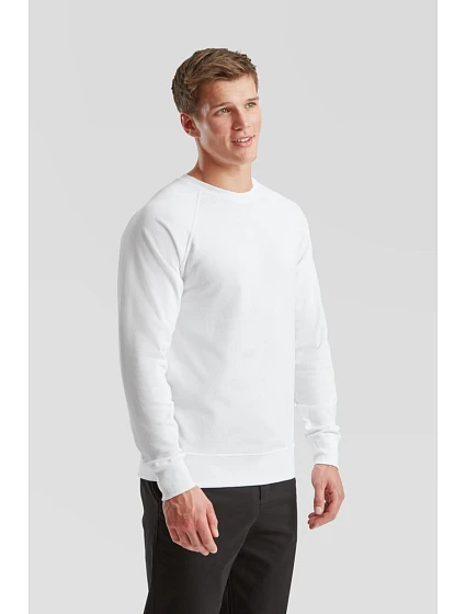 Lightweight Raglan Sweat Pánská raglánová mikina model 22447541 deep navy - Fruit of the Loom Lightweight Raglan Sweat Pánská raglánová mikina model 22447541 deep navy - Fruit of the Loom