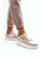 Dámské nízké tenisky béžové model 21651086 - Boto Dámské nízké tenisky béžové model 21651086 - Boto