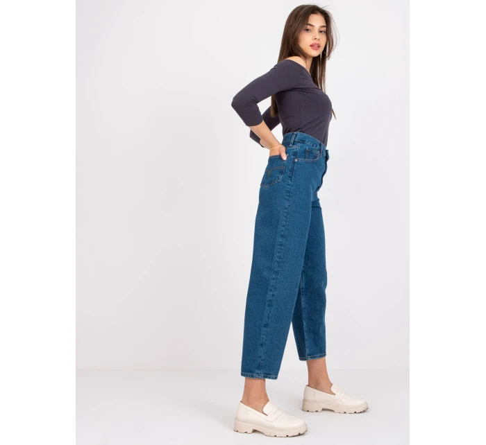 Džíny RO kalhoty SP model 17228490 tmavě modrá - FPrice Džíny RO kalhoty SP model 17228490 tmavě modrá - FPrice