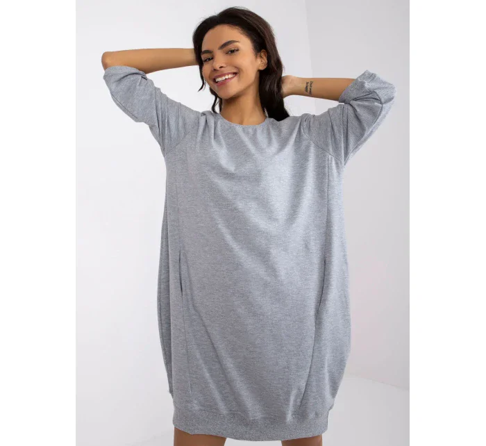 Šaty RV SK 6839.95 šedá