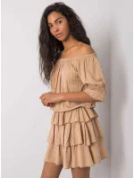 TW SK BI BF001.70 velbloudí šaty TW SK BI BF001.70 velbloudí šaty