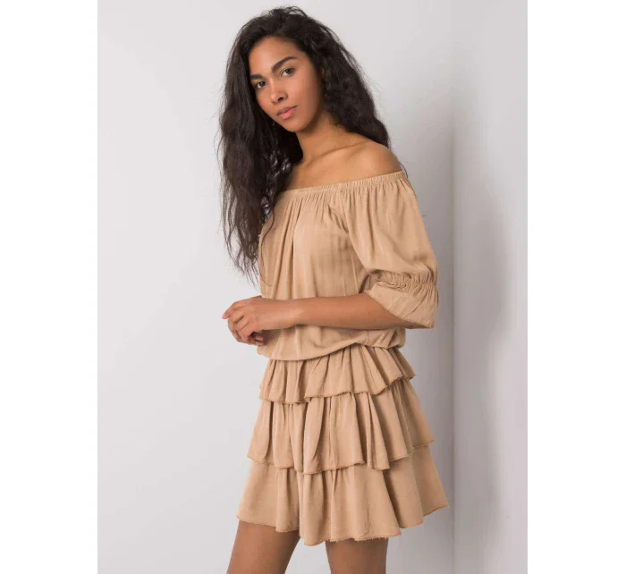 TW SK BI BF001.70 velbloudí šaty TW SK BI BF001.70 velbloudí šaty