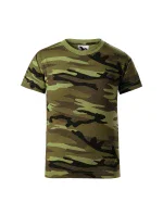 Camouflage tričko dětské camouflage green
