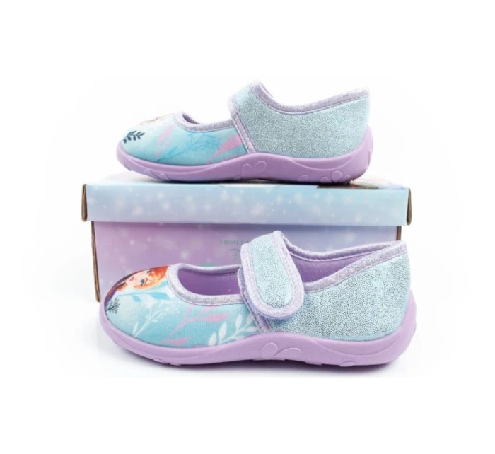 Dívčí dětská obuv baleríny FZ003043 Mix barev s potiskem - Leomil FROZEN