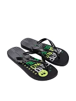 Pánské žabky Ipanema Graphics black-green 83532-AP253