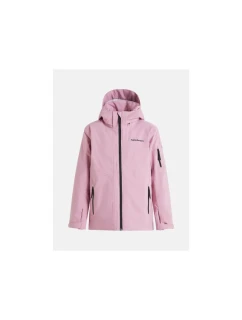 Lyžařská bunda Peak Performance Jr Maroon Jacket pink