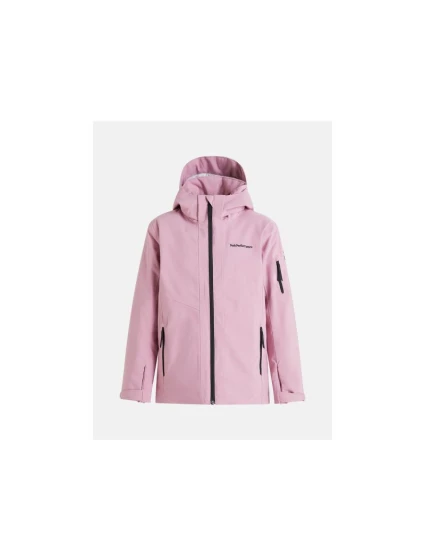 Lyžařská bunda Peak Performance Jr Maroon Jacket pink