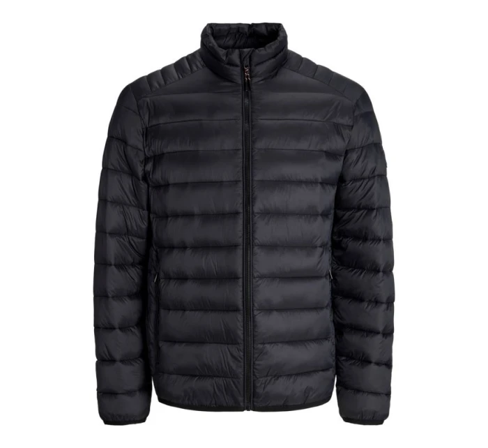Jack&Jones pánská péřová bunda JJEBRADLEY LIGHT PUFFER COLLAR NOOS 12280971 BLACK