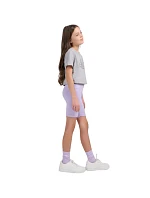 Dívčí kraťasy CAS fialové 51S model 22282049 - 4F Dívčí kraťasy CAS fialové 51S model 22282049 - 4F