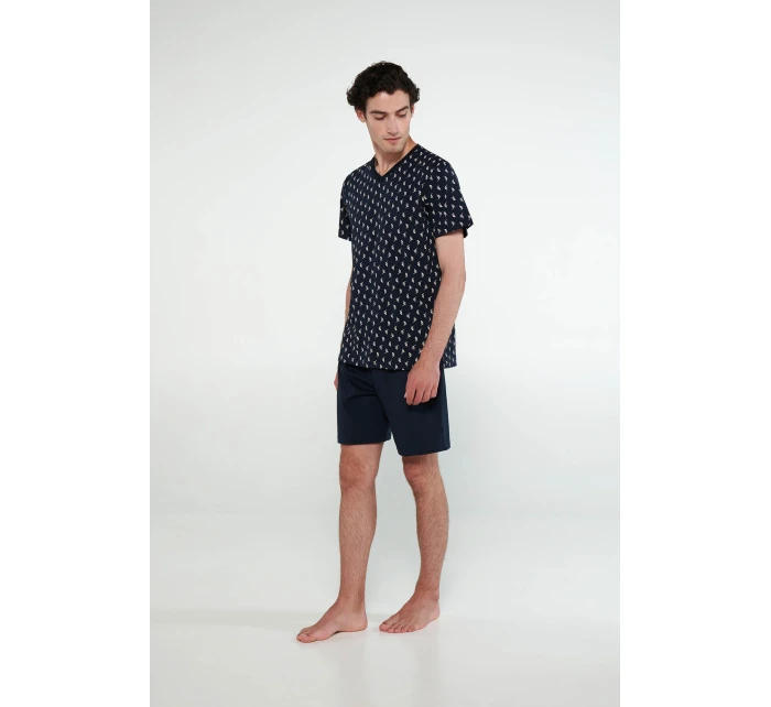 Pyžamo s krátkými rukávy model 19698195 - Vamp Pyžamo s krátkými rukávy model 19698195 - Vamp