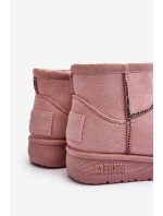 Dívčí Sněhové Boty S Kožešinou S Růžový Betty model 21637269 - Big Star Shoes Dívčí Sněhové Boty S Kožešinou S Růžový Betty model 21637269 - Big Star Shoes