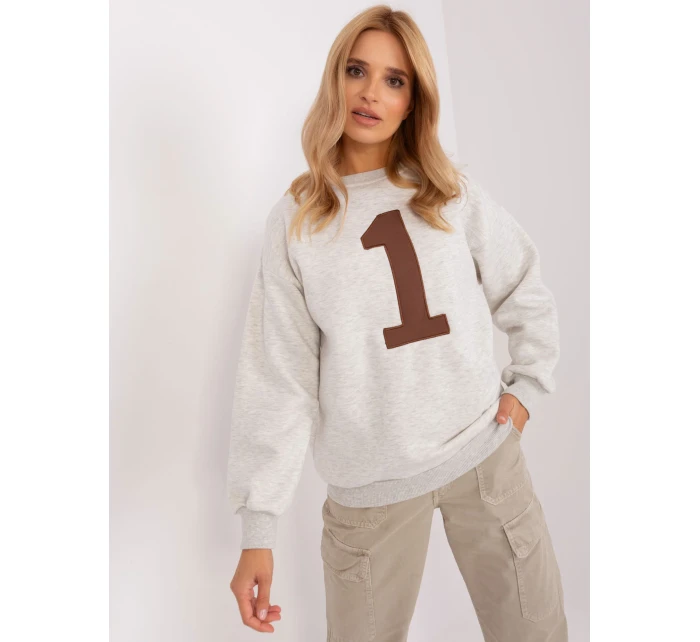 Mikina EM BL 617 9.11X světle šedá Mikina EM BL 617 9.11X světle šedá