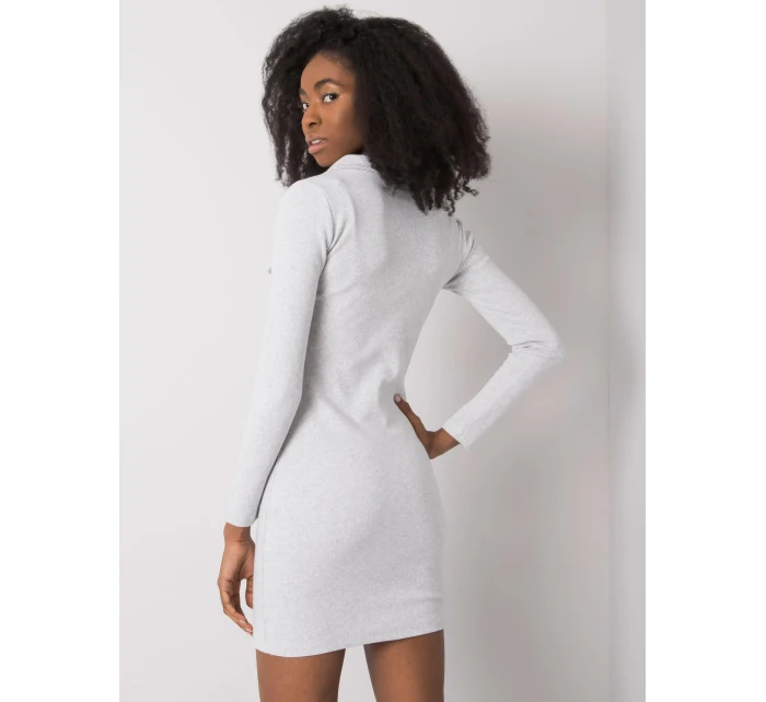 Šaty RV SK 7435.38 světle šedá