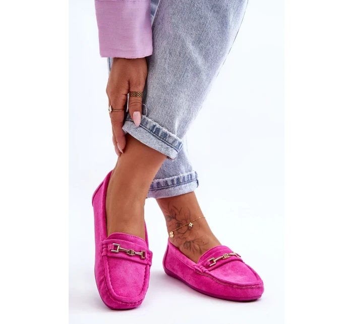 Dámské klasické semišové mokasíny růžové Corinell Dámské klasické semišové mokasíny růžové Corinell