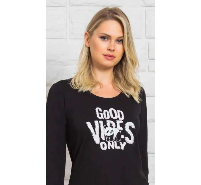 Dámské pyžamo dlouhé Good model 16296983 - Vienetta Secret