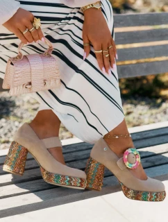 Lodičky na sloupku model 212999 Step in style