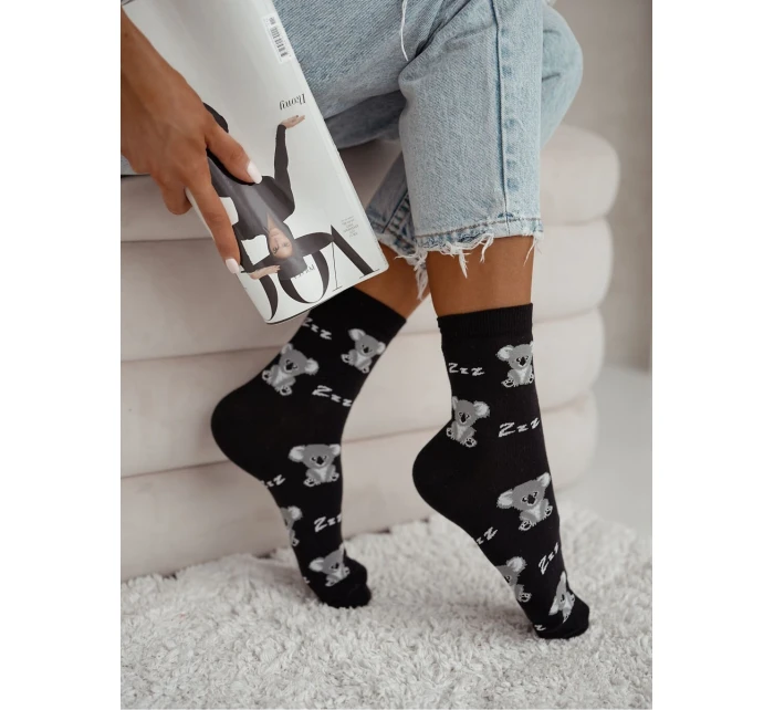Milena 0200-179 spící koaly ponožky 37-41