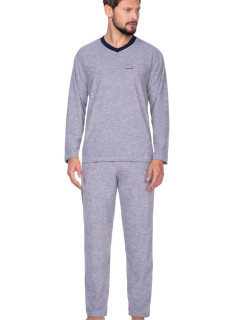 Pánské pyžamo model 17918171 grey plus - Regina