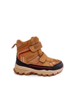 Dětská Trapery Memory Foam Big Star model 21599170 Velbloud - Big Star Shoes Dětská Trapery Memory Foam Big Star model 21599170 Velbloud - Big Star Shoes