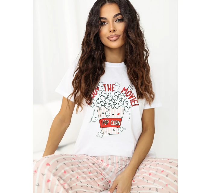 Pyžamo CLM PI 1581.09 světle růžové