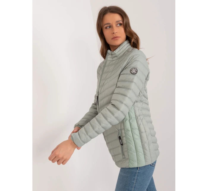 Bunda D50076XB44536A2 pistácie