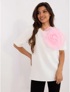 Halenka LK BZ 509686.92 bílá růžová