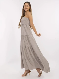 Sukienka MI SK model 21156200 ciemny bezowy - FPrice