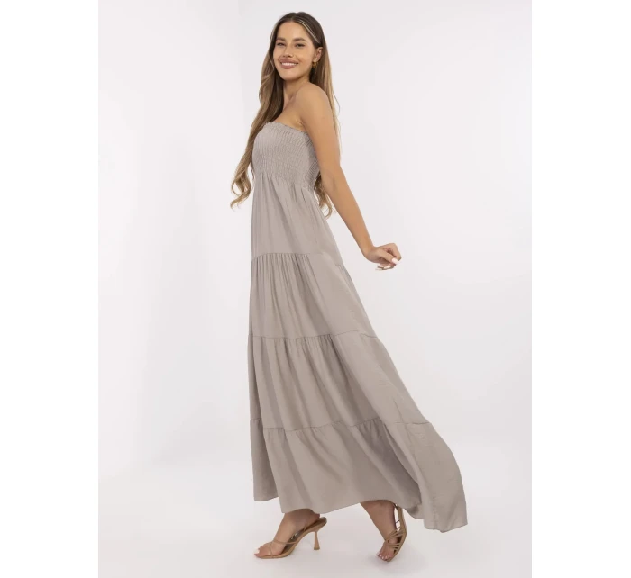 Sukienka MI SK model 21156200 ciemny bezowy - FPrice