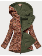 Dámská oboustranná bunda v khaki barvě model 16149946 - CANADA Mountain