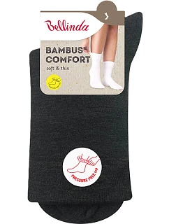 Dámské bambusové ponožky BAMBUS model 15437064 COMFORT SOCKS černá - Bellinda