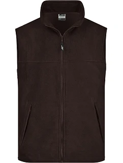 JN 45 Fleecová vesta model 22523385 brown - Daiber