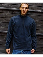 O Mikina z bio bavlny s 1/4 zipem navy model 22451958 - Neutral O Mikina z bio bavlny s 1/4 zipem navy model 22451958 - Neutral