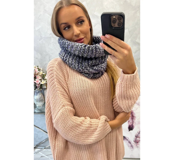 KN16 Dámský fialový snood